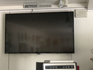 Installation de la TV par Amadeus